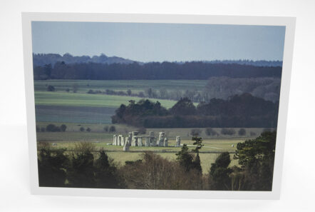Greetings Card - 'Distant Stonehenge' - Image 2
