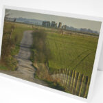 Greetings Card - 'Stonehenge from the East Drove'