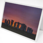 Greetings Card 'Stonehenge Vivid'