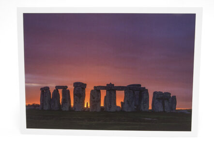Greetings Card 'Stonehenge Vivid' - Image 2