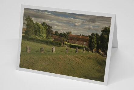 Greetings Card 'Avebury West' - Image 2
