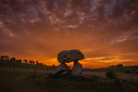 Greetings Card - 'Sunset at the Devil's Den' - Image 3