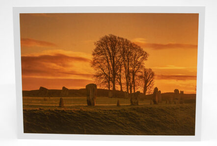 Greetings Card - 'Avebury Dawn' - Image 2