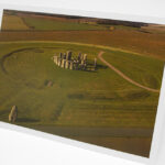Greetings Card - 'Daytime Stonehenge from Above'