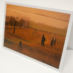 Greetings Card - 'The West Kennet Avenue at Dawn'