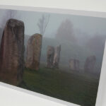 Greetings Card - 'Avebury Outer Circle Misty Dawn'