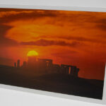 Greetings Card - 'Stonehenge Sunset' 4 April24